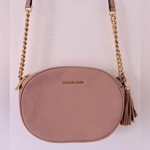 Michael Kors Small Mini Oval Camera Crossbody Bag